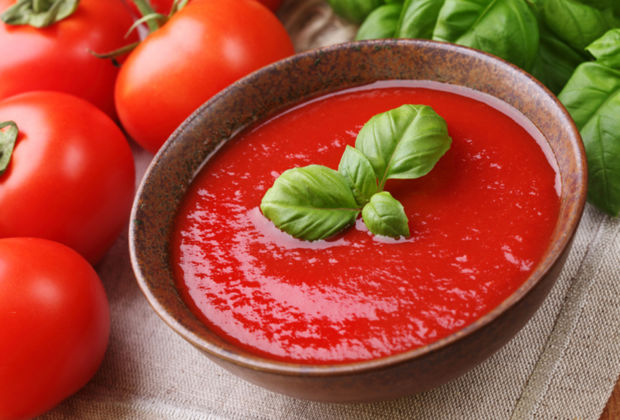 Tomatensuppe Rezept - einfach, cremig und lecker | Zuhausewohnen