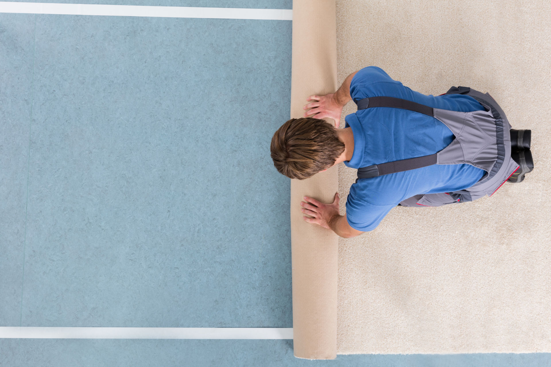Teppichboden verlegen: einfach Anleitung Schritt für Schritt
